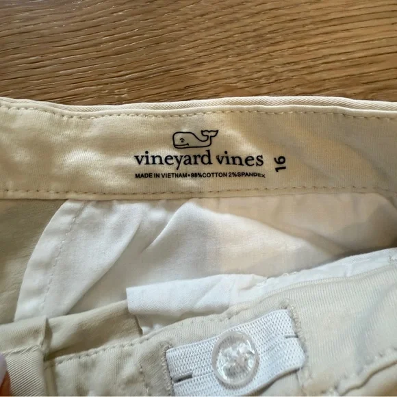 Vineyard Vines Boy’s Light Tan Shorts - Picture 2 of 4